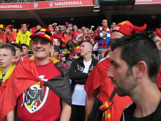 Match amical Angleterre - Belgique 