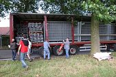 Photo 28 - Montage du chapiteau d'Obigies