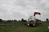 Photo 37 - Montage du chapiteau d'Obigies