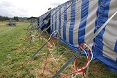 Photo 57 - Montage du chapiteau d'Obigies