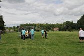 Photo 69 - Montage du chapiteau d'Obigies