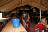 Photo 109 - Montage du chapiteau d'Obigies