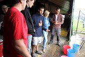 Photo 130 - Montage du chapiteau d'Obigies