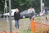 Photo 140 - Montage du chapiteau d'Obigies