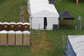 Photo 153 - Montage du chapiteau d'Obigies