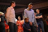 Photo 42 - Remise des echarpes Miss Tournai