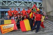 Photo 9 - Belgique - Russie sur écran géant
