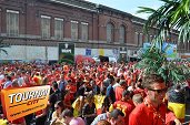 Photo 13 - Belgique - Russie sur écran géant