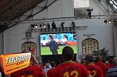 Photo 32 - Belgique - Russie sur écran géant