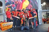 Photo 44 - Belgique - Russie sur écran géant