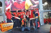 Photo 45 - Belgique - Russie sur écran géant