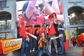 Photo 46 - Belgique - Russie sur écran géant
