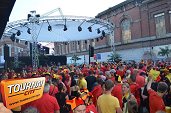 Photo 51 - Belgique - Russie sur écran géant