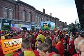 Photo 52 - Belgique - Russie sur écran géant