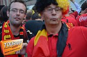 Photo 58 - Belgique - Russie sur écran géant