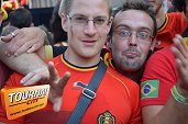 Photo 60 - Belgique - Russie sur écran géant