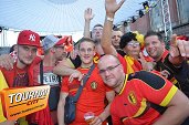 Photo 61 - Belgique - Russie sur écran géant