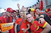 Photo 62 - Belgique - Russie sur écran géant