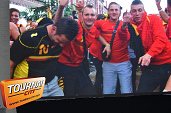 Photo 82 - Belgique - Russie sur écran géant