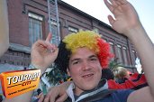 Photo 98 - Belgique - Russie sur écran géant