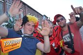 Photo 99 - Belgique - Russie sur écran géant