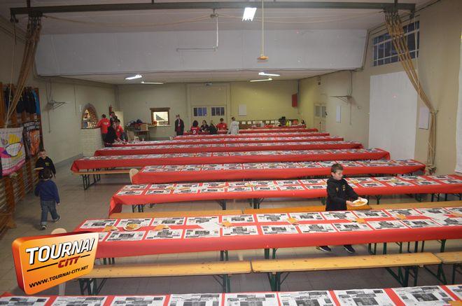 Souper organisé pour le tournoi du bayern trophy