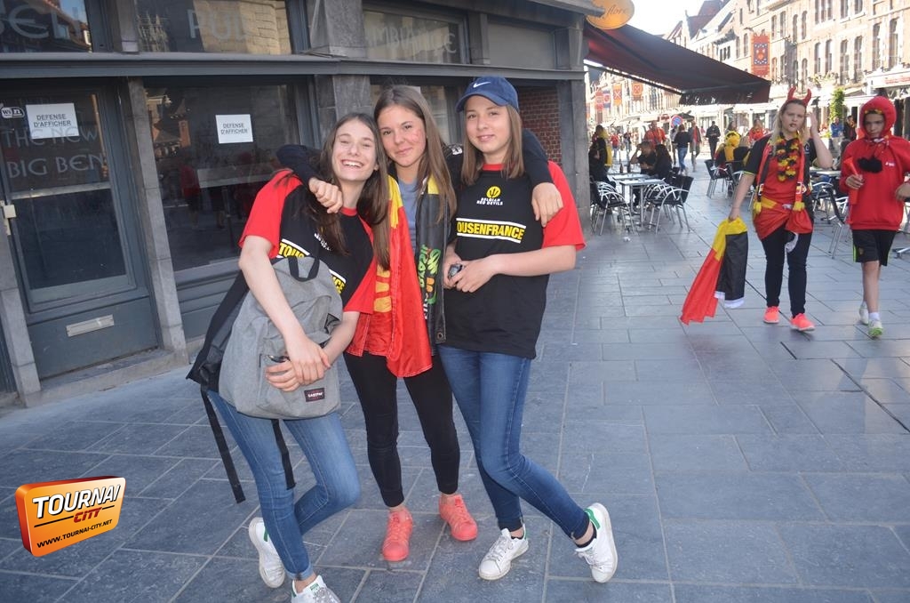Belgique - Hongrie sur écran géant