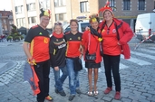 Photo 3 - Belgique - Hongrie sur écran géant