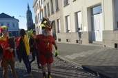 Photo 13 - Belgique - Hongrie sur écran géant