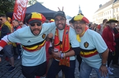 Photo 19 - Belgique - Hongrie sur écran géant