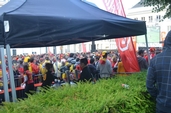 Photo 22 - Belgique - Hongrie sur écran géant