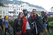 Photo 29 - Belgique - Hongrie sur écran géant