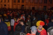 Photo 39 - Belgique - Hongrie sur écran géant