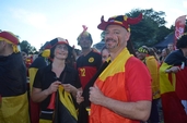 Photo 31 - Belgique - Suède - Euro 2016 sur écran Géant