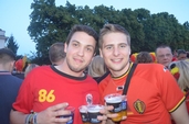 Photo 64 - Belgique - Suède - Euro 2016 sur écran Géant